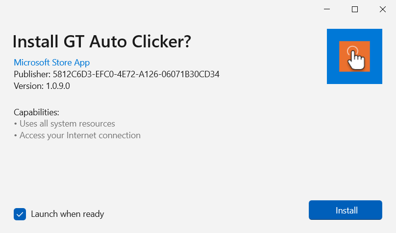 Installing GT Auto Clicker on Windows